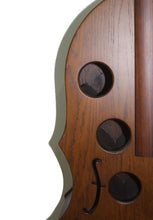 Load image into Gallery viewer, "Catoio", cantinetta porta-bottiglie in legno di rovere massello e noce daniela
